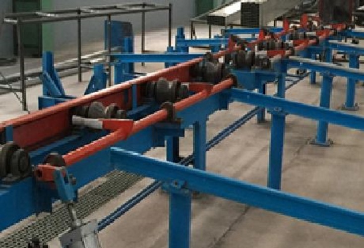 Bàn lật ống thép